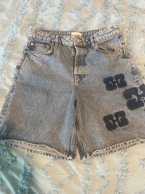 Ganni Denim Shorts